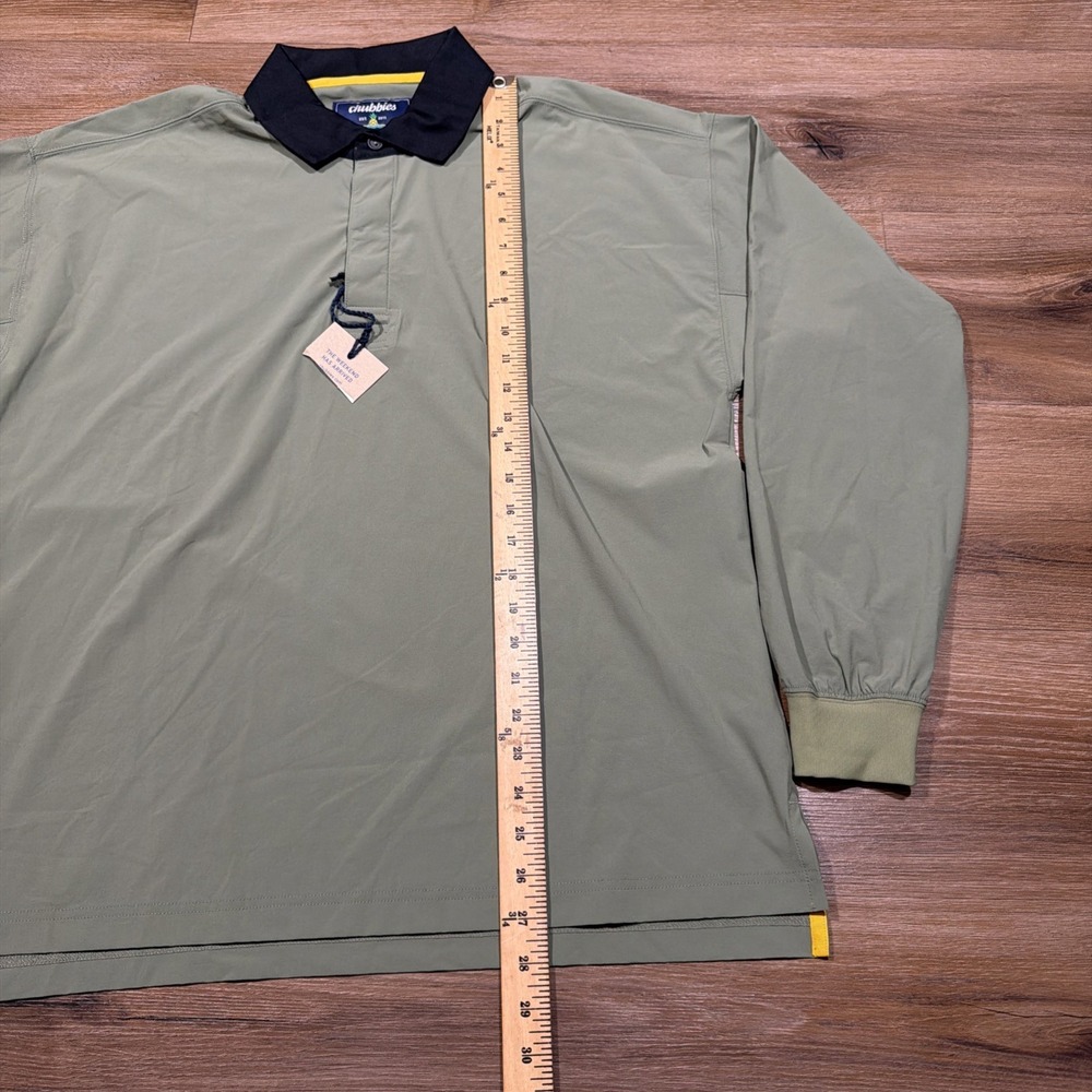 New Chubbies Mens SMALL Range Pullover Polo Lightweight Performance Windbreaker - Picture 11 of 14